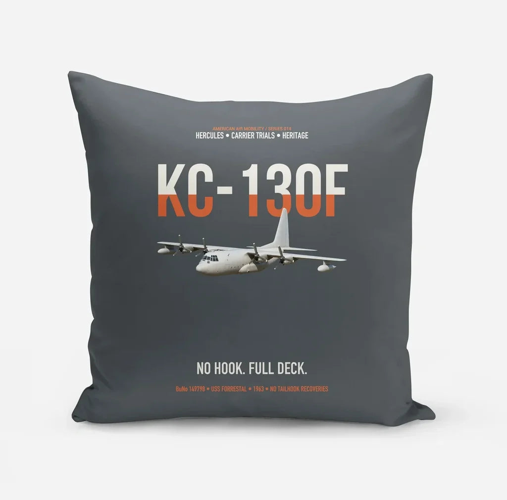 KC-130F BuNo 149798 design on gray pillow
