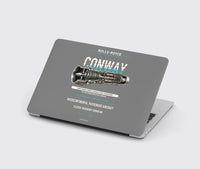 Thumbnail for CONWAY design on gray MacBook case