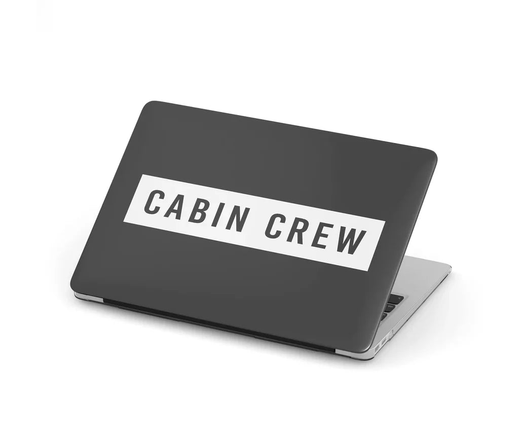 Cabin Crew Text MacBook Case - view 4