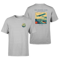 Thumbnail for VINTAGE G4324 - The Channel Dare - Double-Side T-Shirt design on lightgray double side t shirt