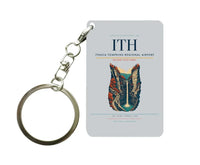 Thumbnail for Ithaca Tompkins Regional Airport (ITH) design on light gray key chain