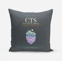Thumbnail for New Chitose Airport Sapporo CTS - Snowfield Lavender Grid - Gray