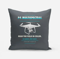 Thumbnail for DJI P4 Multispectral design on gray pillow