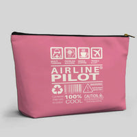 Thumbnail for Airline Pilot Label Zipper Pouch - view 11