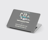 Thumbnail for Cessna Citation CJ2+ design on gray MacBook case