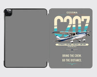 Thumbnail for Cessna T207A Stationair 8 design on gray ipad tablet case
