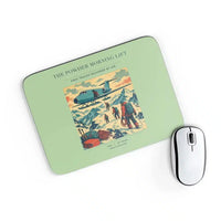 Thumbnail for VINTAGE G4287 - The Powder Morning Lift - Designed Mouse Pads design on lightgreen rectangle