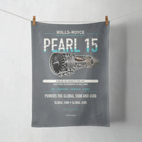 Thumbnail for PEARL 15 design on gray towel