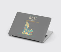 Thumbnail for Reus Airport (REU) design on gray MacBook case