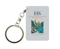 Thumbnail for Terrance B. Lettsome International Airport (EIS) design on light gray key chain