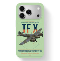 Thumbnail for Bristol Beaufighter TF X design on light green magsafe iphone case, for iPhone 17 Pro