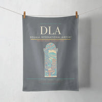 Thumbnail for Douala International Airport (DLA) design on gray towel