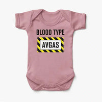 Thumbnail for Blood Type AVGAS Baby Bodysuit - view 11