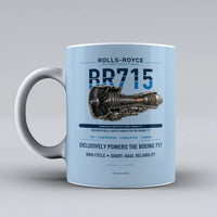 Thumbnail for Mug design on light blue br715