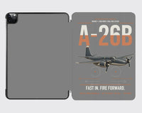 Thumbnail for A-26B Invader design on gray ipad tablet case