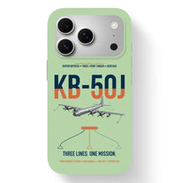 Thumbnail for KB-50J Superfortress design on light green magsafe iphone case, for iPhone 17 Pro