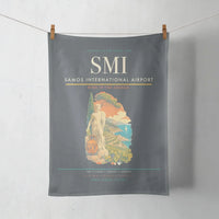 Thumbnail for Samos International Airport (SMI) design on gray towel