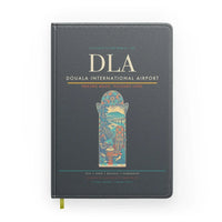 Thumbnail for Douala International Airport (DLA) design on gray notebook