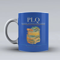 Thumbnail for Palanga International Airport (PLQ) airport code design on blue ceramic mug