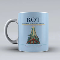 Thumbnail for Regional Airport ROT Mug design on light blue rotorua