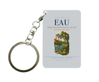 Thumbnail for Chippewa Valley Regional Airport (EAU) design on light gray key chain