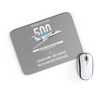 Thumbnail for Cessna Citation 500 - Citation I design on gray rectangle mouse pad