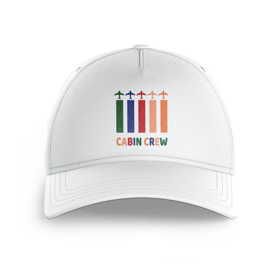 Colourful Cabin Crew Printed Hat - view 11