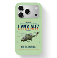 Thumbnail for Westland Lynx AH7 design on light green magsafe iphone case, for iPhone 17 Pro