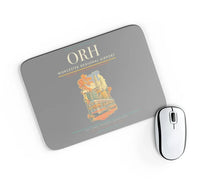 Thumbnail for Worcester Regional Airport (ORH) design on gray rectangle mouse pad