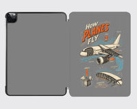Thumbnail for How Planes Fly V2 design on gray ipad tablet case