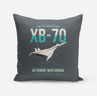 Thumbnail for XB-70A Valkyrie design on gray pillow