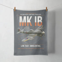 Thumbnail for Hawker Typhoon Mk IB design on gray towel