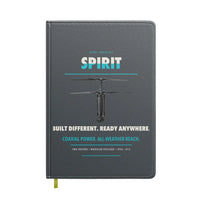 Thumbnail for Ascent AeroSystems Spirit design on gray notebook