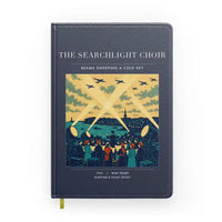 Thumbnail for VINTAGE G4504 - The Searchlight Choir - Designed Notebooks design on navyblue