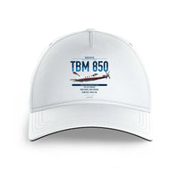 Thumbnail for Socata TBM 850 design on white printed hat