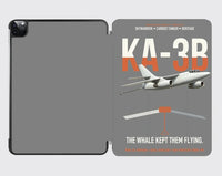 Thumbnail for KA-3B Skywarrior design on gray ipad tablet case