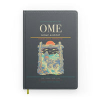Thumbnail for Nome Airport (OME) design on gray notebook