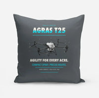 Thumbnail for DJI Agras T25 design on gray pillow