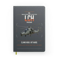Thumbnail for HAL LCH Prachand design on gray notebook
