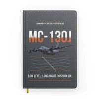 Thumbnail for MC-130J COMMANDO II design on gray notebook