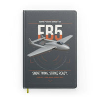 Thumbnail for de Havilland Vampire FB5 design on gray notebook