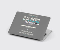 Thumbnail for Cessna Citation CJ4 Gen2 design on gray MacBook case