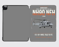 Thumbnail for NHIndustries NH90 NFH Caïman design on gray ipad tablet case