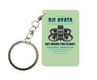 Thumbnail for DJI Avata Key Chain design on light green key chain