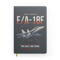 Thumbnail for F-A-18F Super Hornet design on gray notebook