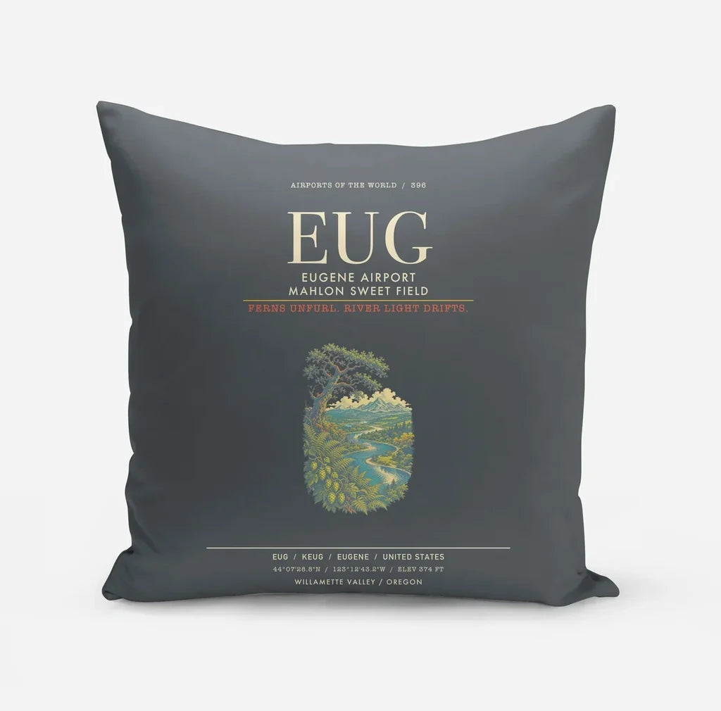 Eugene Airport Mahlon Sweet Field EUG - Gray