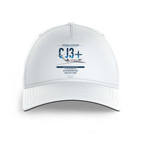 Thumbnail for Cessna Citation CJ3+ design on white printed hat