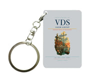 Thumbnail for Vadsø Airport (VDS) design on light gray key chain