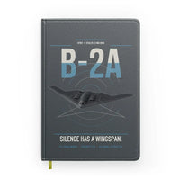 Thumbnail for B-2A Spirit design on gray notebook