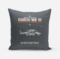 Thumbnail for HAL ALH Dhruv Mk III design on gray pillow